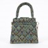 Olive Mist Blockprinted Chiq Bag Premium luxury Women Mini Bags Made in India Product from Indian Manufacturer and Exporter