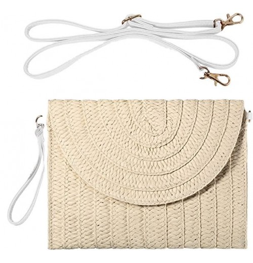 Straw Shoulder Bag Crossbody Bag Handmade Bag for Women