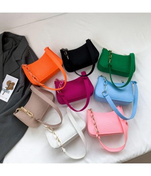 2024 Hot Selling Simple Women's Shoulder Bags Cheap Ladies Underarm Bag