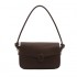 Solid Color Women's Shoulder Bag Fashionable Versatile Simple Casual Handbag