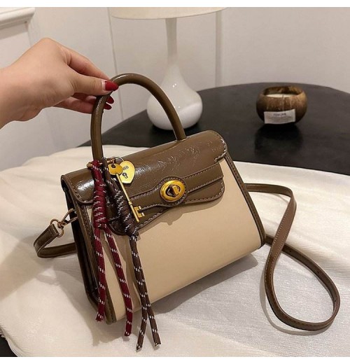 2025 new sac designer ladies shoulder bags come with pendant small handbags for women top handle purses