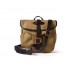 Women's Vintage Anti-Theft Shoulder Bag Mini Portable Khaki Imported Vegetable Tanned Leather YKK Fashionable Summer Lady's