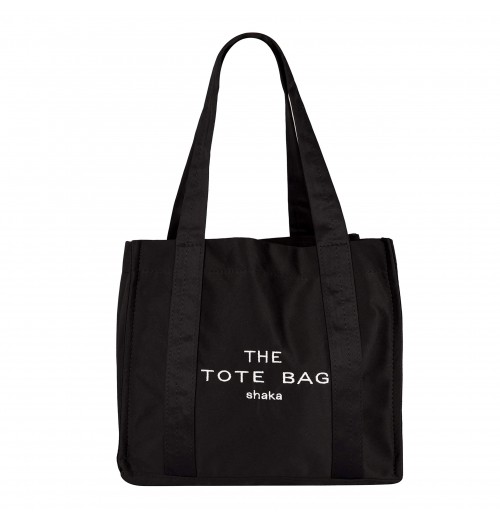 high quality medium size custom logo pocket tote bag