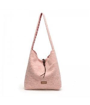 High Quality Soft Wool Shoulder Bag Casual Women's Tote Bag Women's Daily Shopping Bag